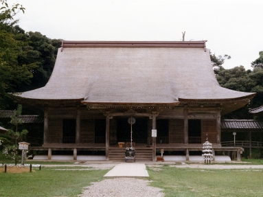 重要文化財 妙成寺本堂屋根葺替工事