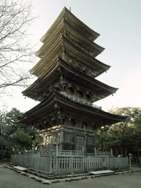 重要文化財 妙成寺五重塔保存修理仮設工事
