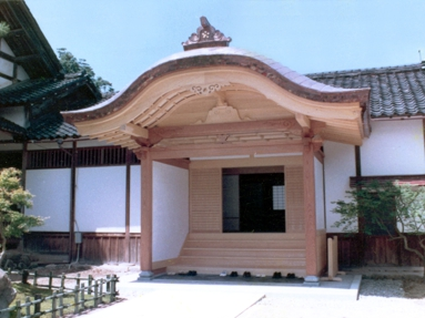 妙成寺 式台