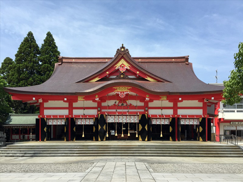 日枝神社 拝殿幣殿