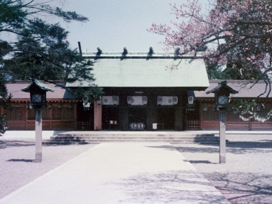 射水神社 翼廊