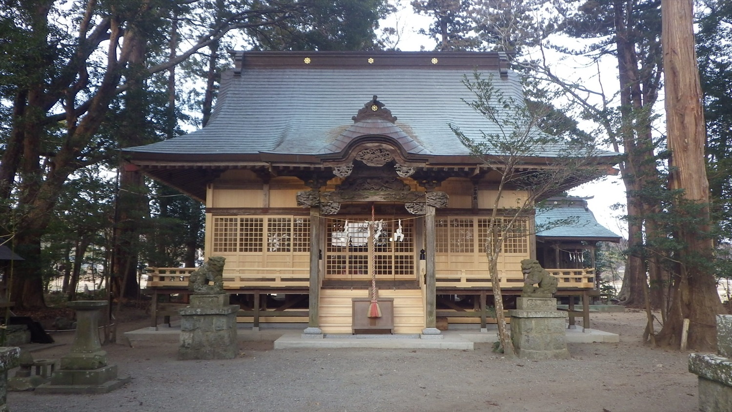 初發神社 改修工事