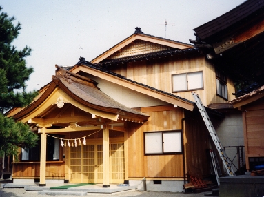 於保多神社 社務所