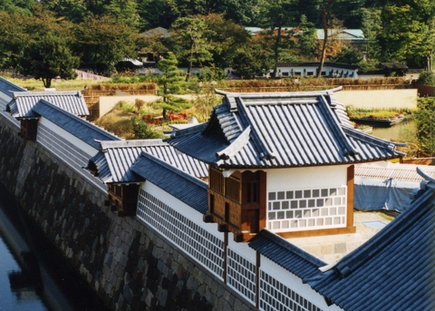 金沢城 出狹間・二重塀