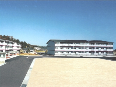 小矢部住宅(公営住宅.共同施設)建築主体工事